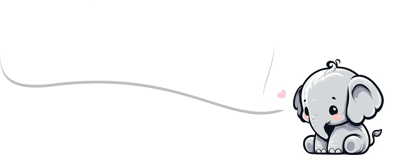 Elephant w/ Text Bubble Image